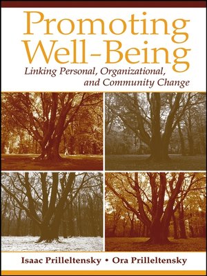 cover image of Promoting Well-Being